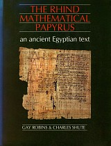 The Rhind mathematical papyrus. An ancient Egyptian text