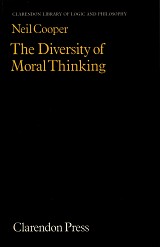The diversity of moral thinking
