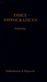 Index Hippocraticus Nachträge