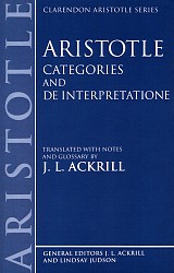 Aristotle Categories and De Interpretatione