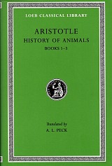 Aristotle IX History of Animals books 1-3 L437
