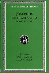 Josephus Jewish Antiquities VII Books XVI-XVII L410