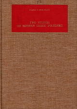 Two Studies on Modern Greek Folklore