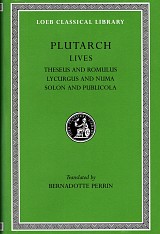 Plutarch Lives I Theseus and Romulus. Lycurgus and Numa. Solon and Publicola L046