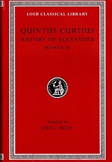 Quintus Curtius History of Alexander II Books 6-10 L369