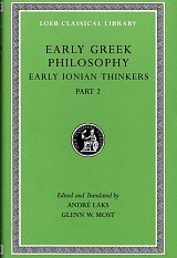 Early Greek Philosophy III Early Ionian Thinkers Part 2 L526