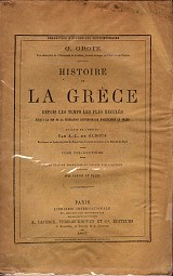 Histoire de la Grece depuis les temps les plus recules. Jusqu'a la fin de la generation contemporaine d'Alexandre le Grand, Tome Dix-Neuvieme