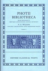Photii Bibliotheca volume I