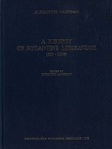 A History of Byzantine Literature 850-1000