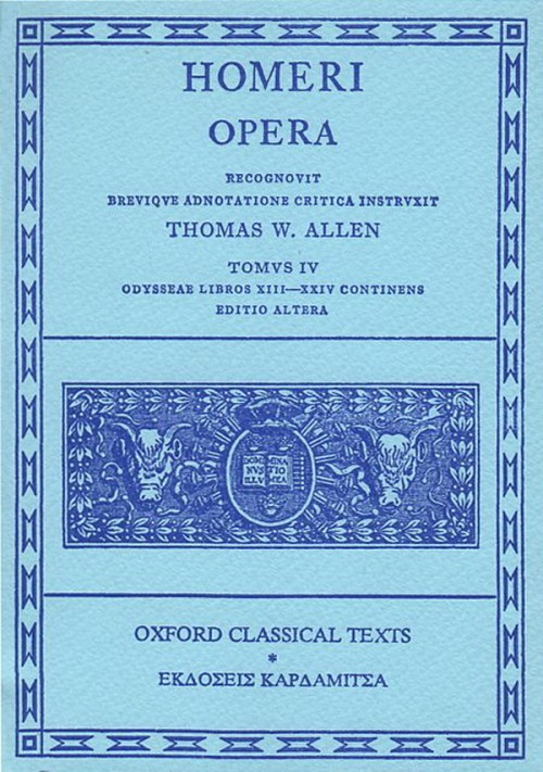 Homeri Opera IV