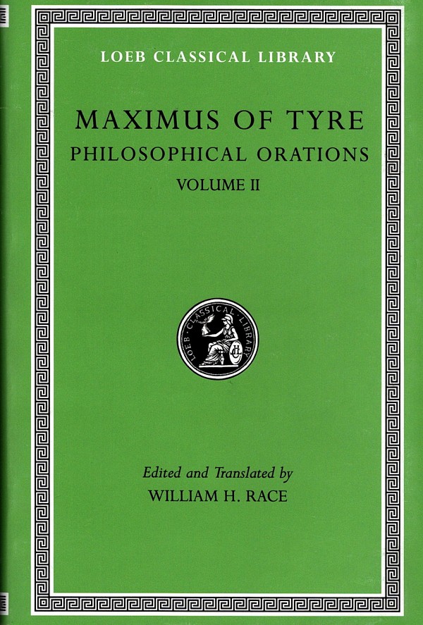 Maximus of Tyre Philosophical Orations II L554