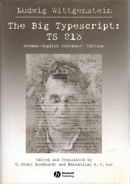 The Big Typescript: TS 213 German - English Scholars' Edition