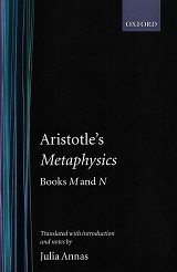 Aristotle's Metaphysics Books M and N