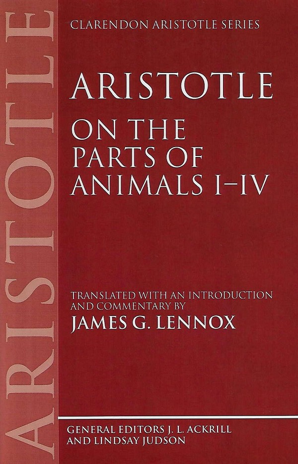 Aristotle On the Parts of Animals I-IV