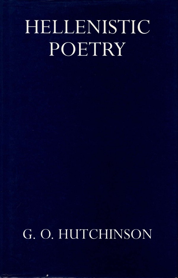 Hellenistic Poetry