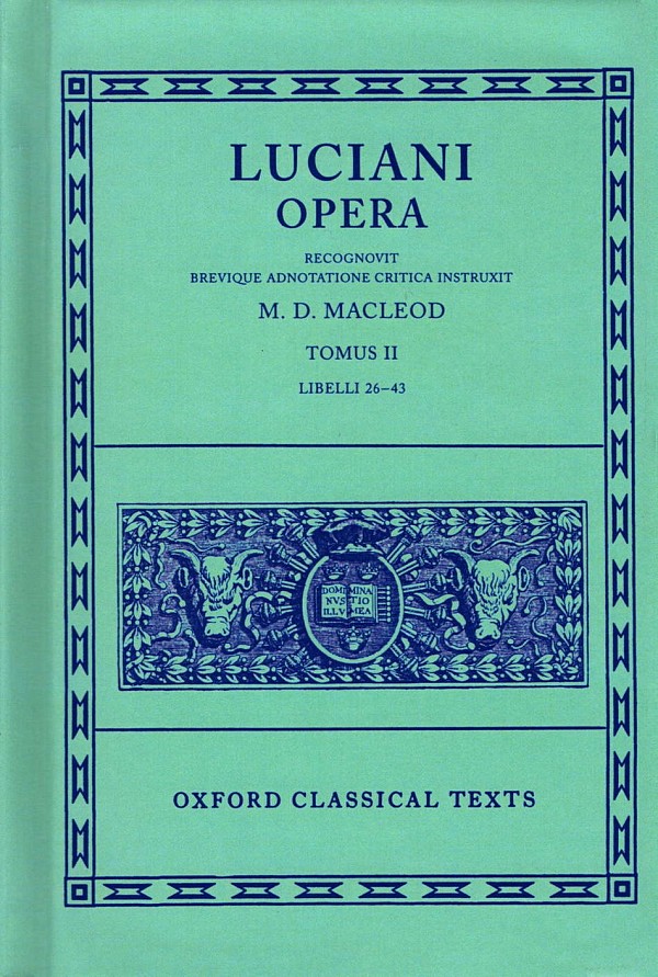 Luciani Opera Volume II (Libelli 26-43)