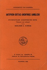 Antiphon-Kritias-Anonymus Iamblichi. Studienausgabe ausgewählter Texte