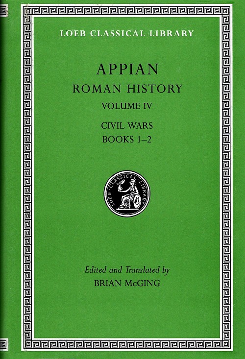 Appian Roman History IV Civil Wars Βooks 1–2 L5