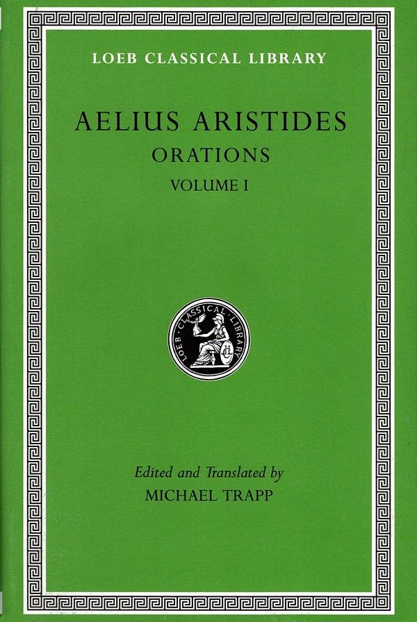 Aelius Aristides Orations I L533