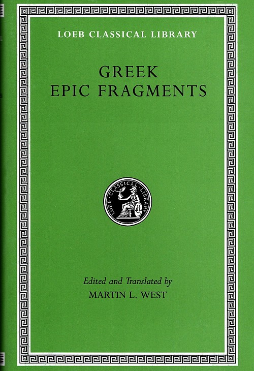 Greek Epic Poetry from the seventh to the fifth centuries BC L497