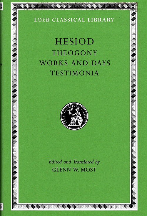 Hesiod I Theogony. Works and Days. Testimonia L57