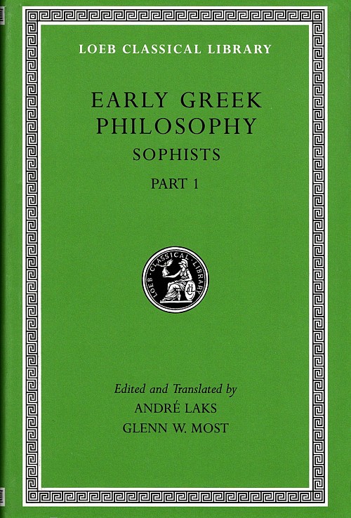 Early Greek Philosophy VIII Sophists Part 1 L531