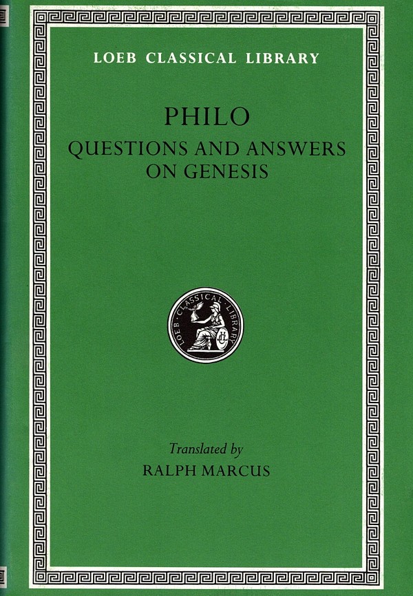 Philo Supplement I Questions and answers on Genesis L380