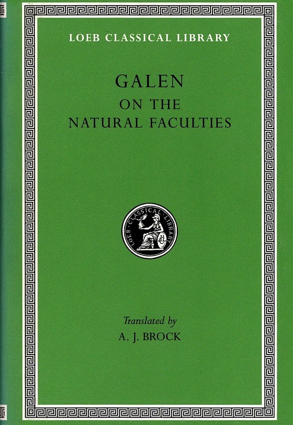 Galen On the Natural Faculties L071