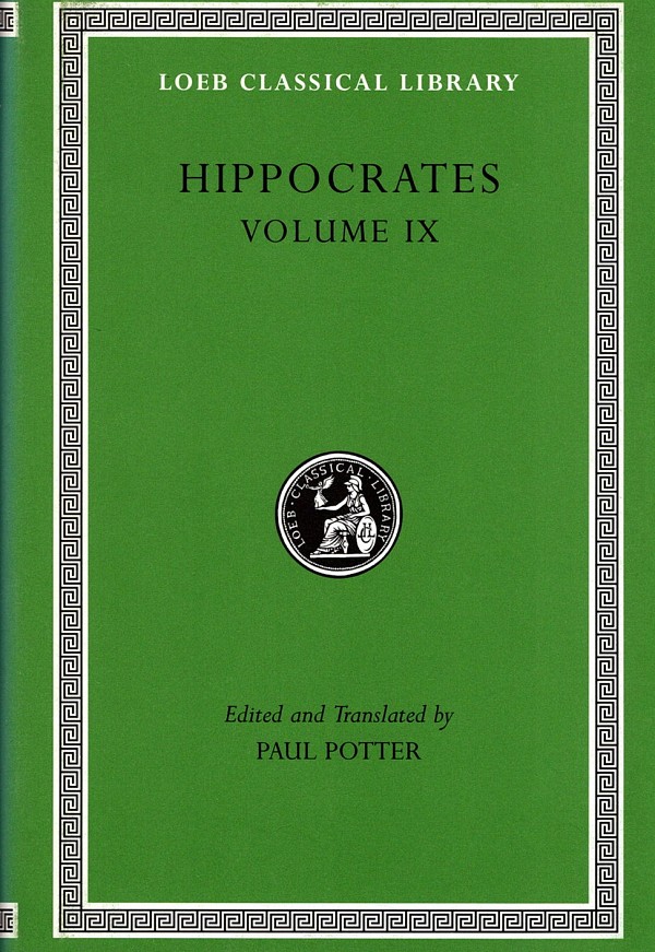 Hippocrates IX Coan Prenotions. Anatomical and Minor Clinical Writings L509