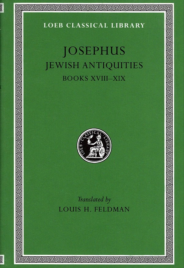 Josephus Jewish Antiquities XII Books XVIII-XIX L433