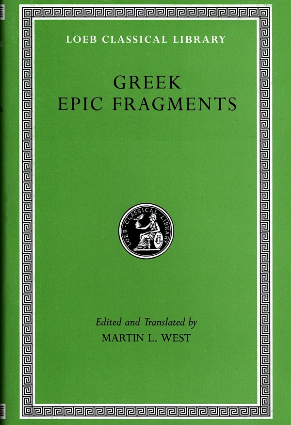 Greek Epic Poetry from the seventh to the fifth centuries BC L497