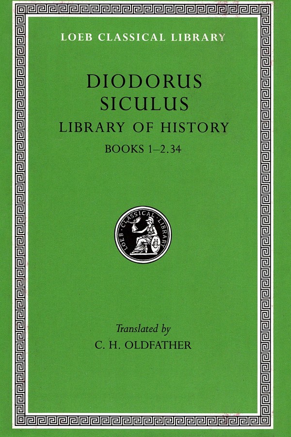 Diodorus Siculus I Library of History Books 1-2.34 L279