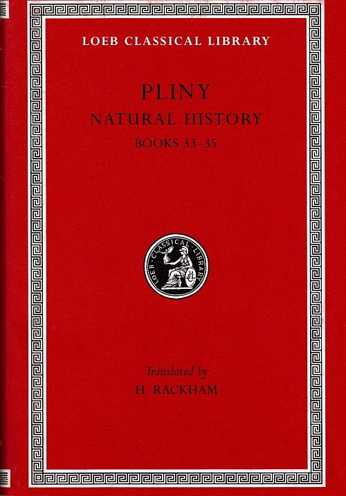 Pliny IX Natural History Books 33-35 L394
