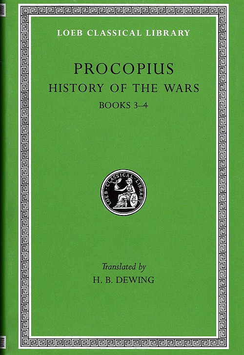 Procopius II History of the Wars Books 3-4 (Vandalic War) L081