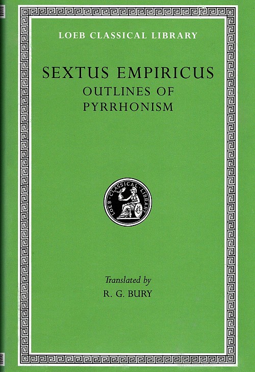 Sextus Empiricus I Outlines of Pyrrhonism L273