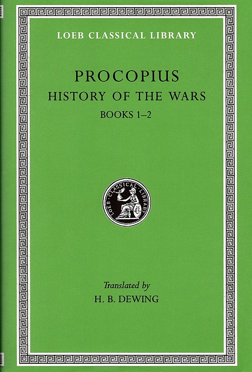 Procopius I History of the Wars Books 1-2. (Persian War) L48