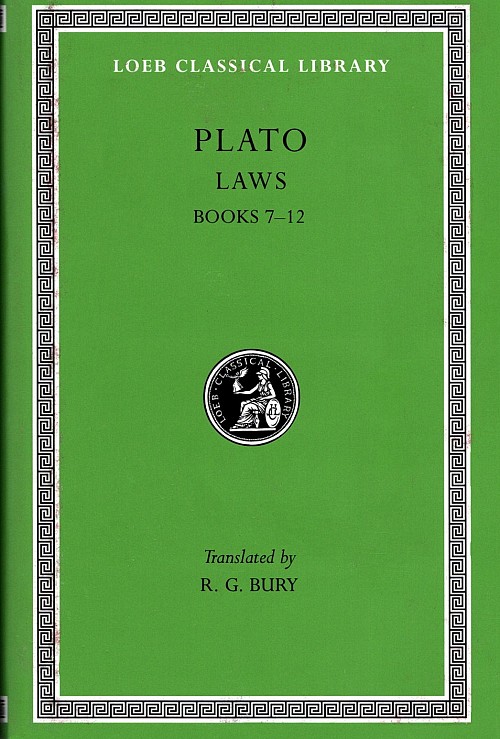 Plato XI Laws II Books 7-12 L192