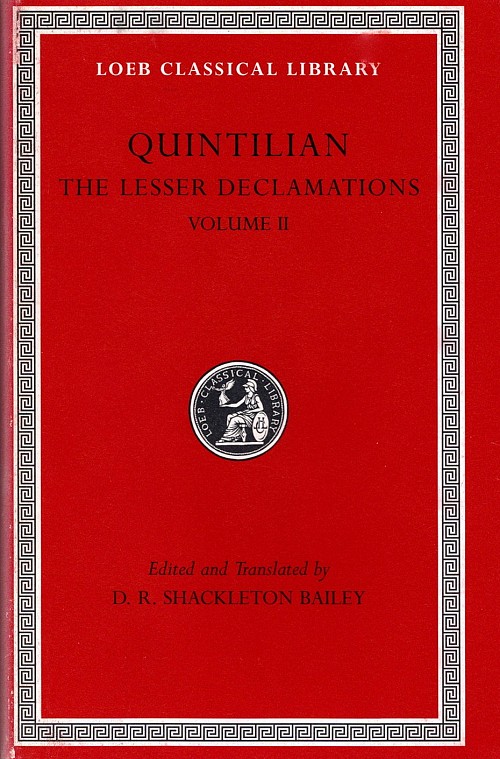 Quintilian The Lesser Declamations II L501