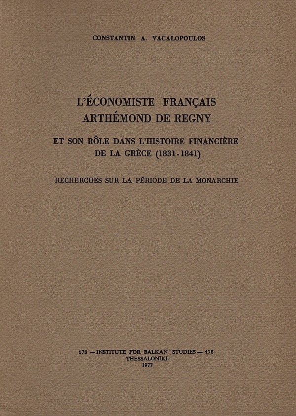 Leconomiste francais Arthemond de Regny et son role dans lhistoire financiere