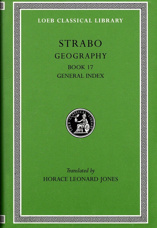 Strabo Geography VIII Book 17 General Index L267