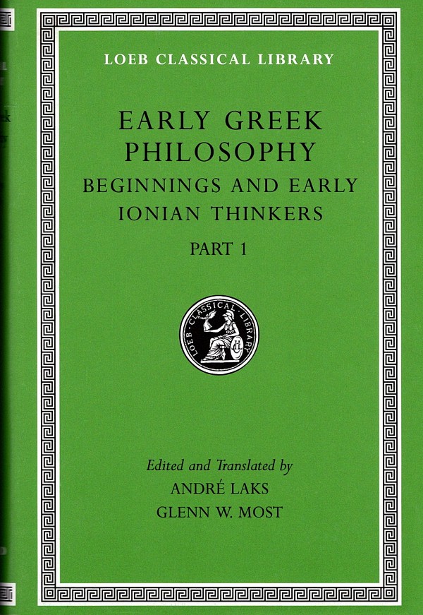Early Greek Philosophy II Beginnings and Early Ionian Thinkers Part 1 L525