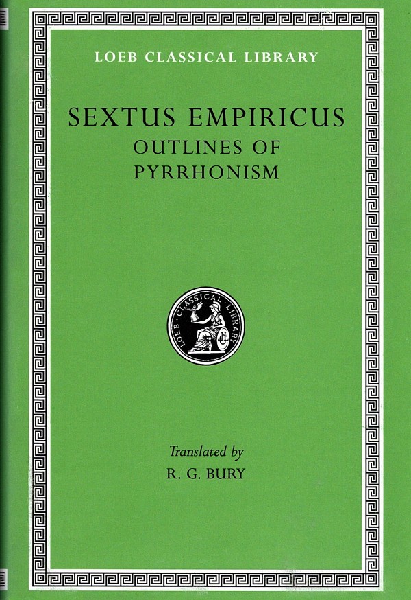 Sextus Empiricus I Outlines of Pyrrhonism L273
