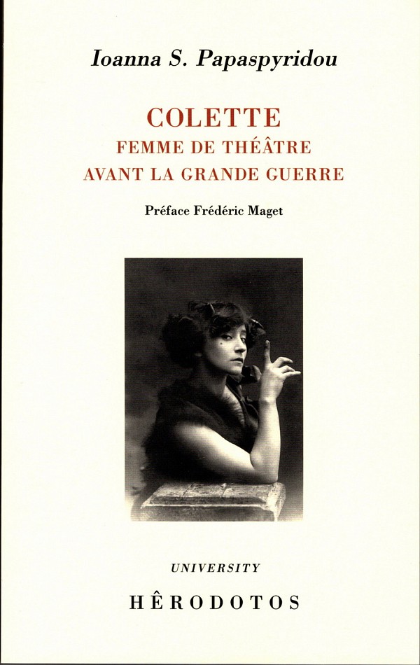 Colette femme de theatre avant la Grande Guerre