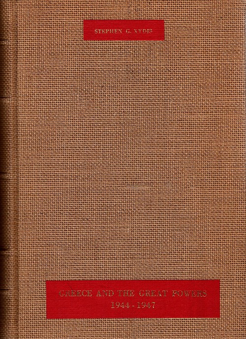 Greece and the Great Powers (1944-1947). Prelude to the "Truman Doctrine".