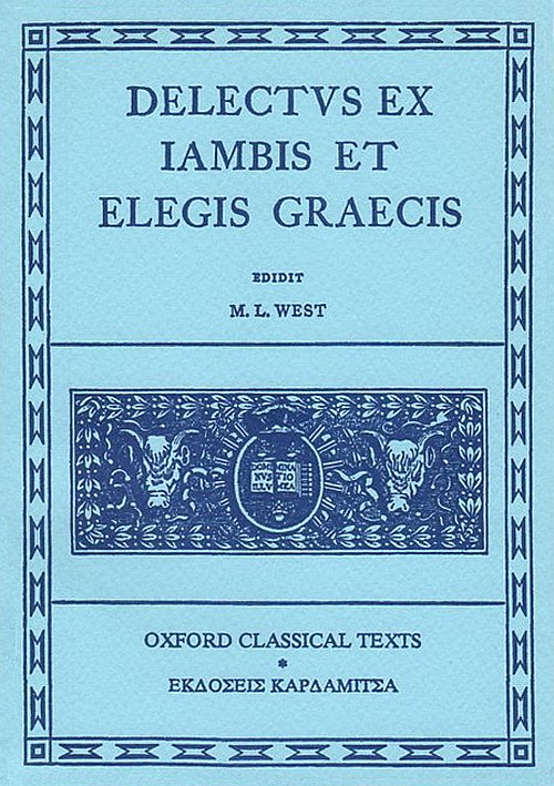 Delectus ex Iambis et Elegis Graecis