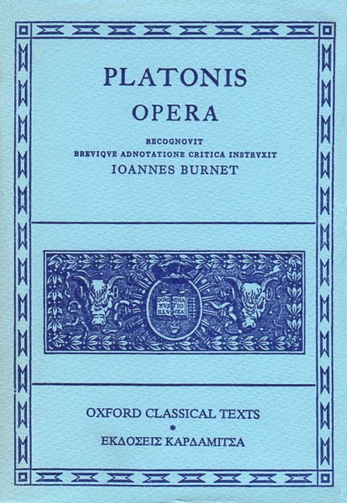 Platonis Opera V (Νόμοι)