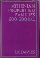 Athenian propertied families 600-300 B.C.